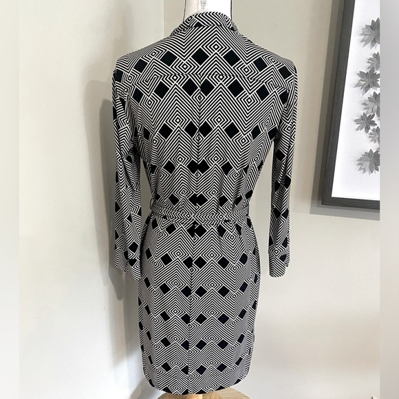 Donna Morgan Black and White Dress - Picture 2 of 6